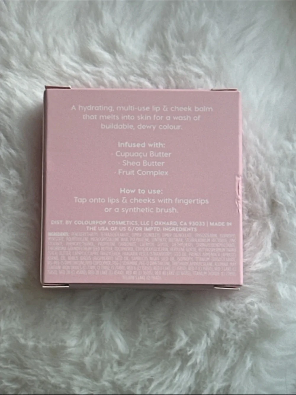Colourpop instant crush